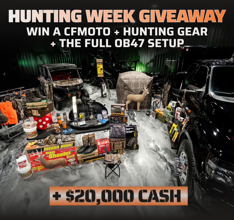 Hunting Week Giveaway - WIN A CFMOTO + HUNTING GEAR