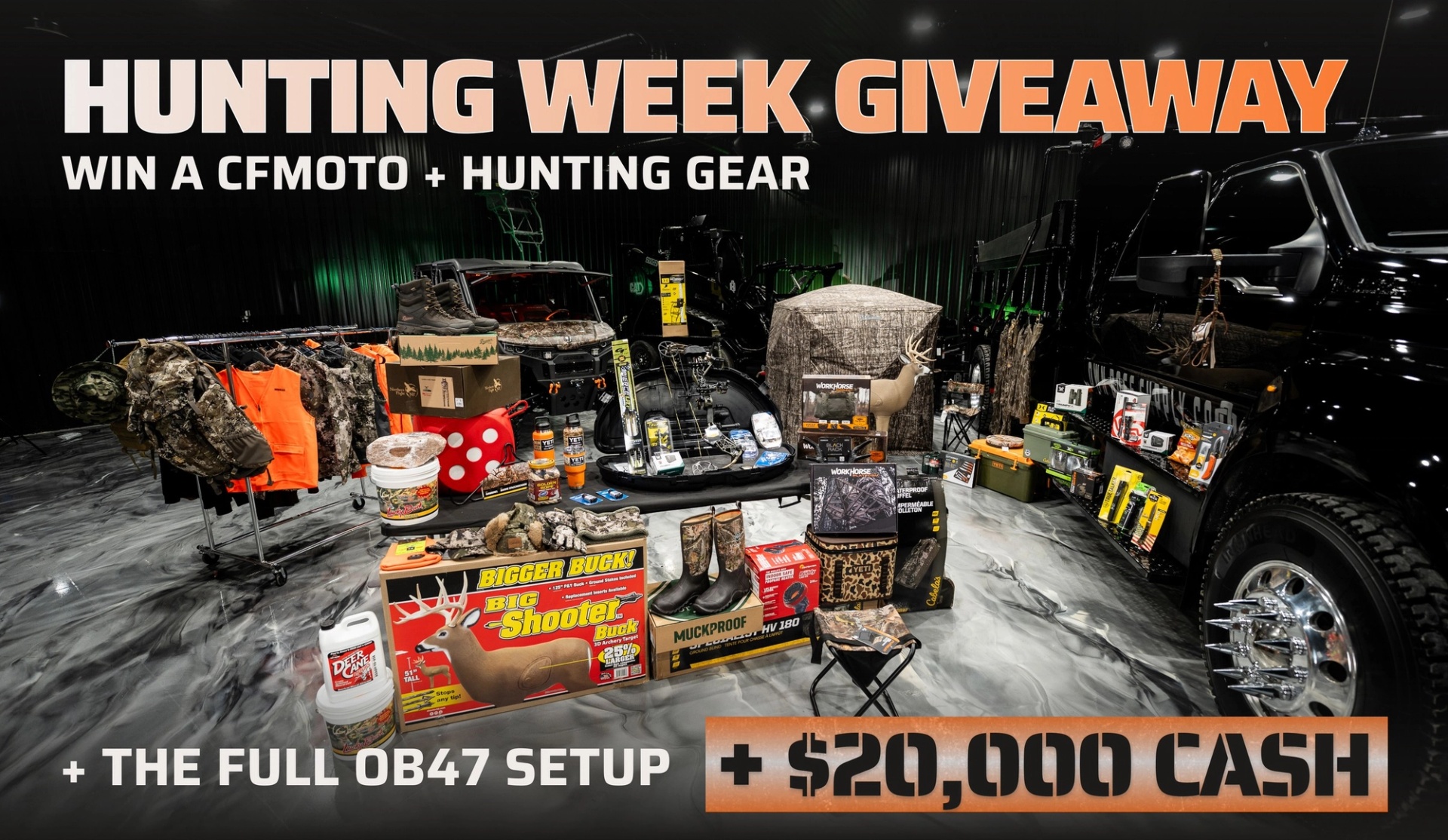 Hunting Week Giveaway - WIN A CFMOTO + HUNTING GEAR