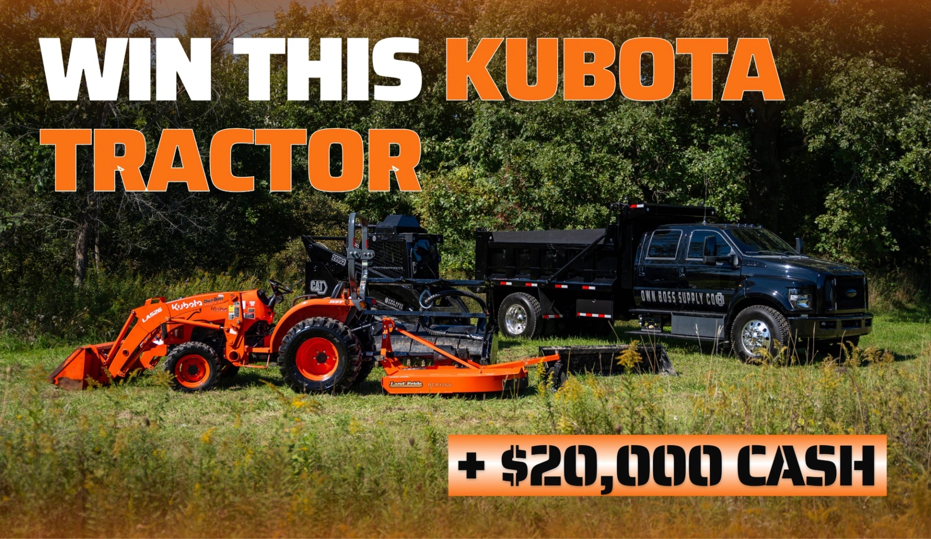 Kubota Tractor Giveaway + OB47