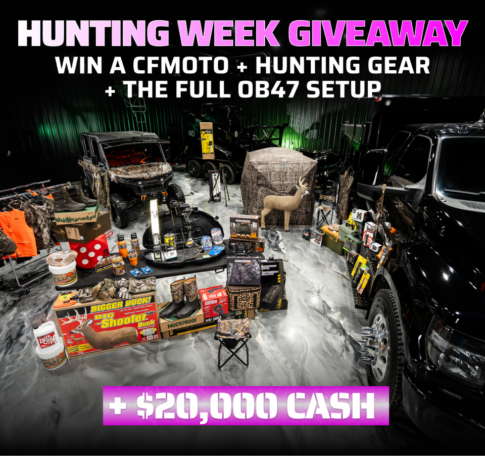 Hunting Week Giveaway - WIN A CFMOTO + HUNTING GEAR