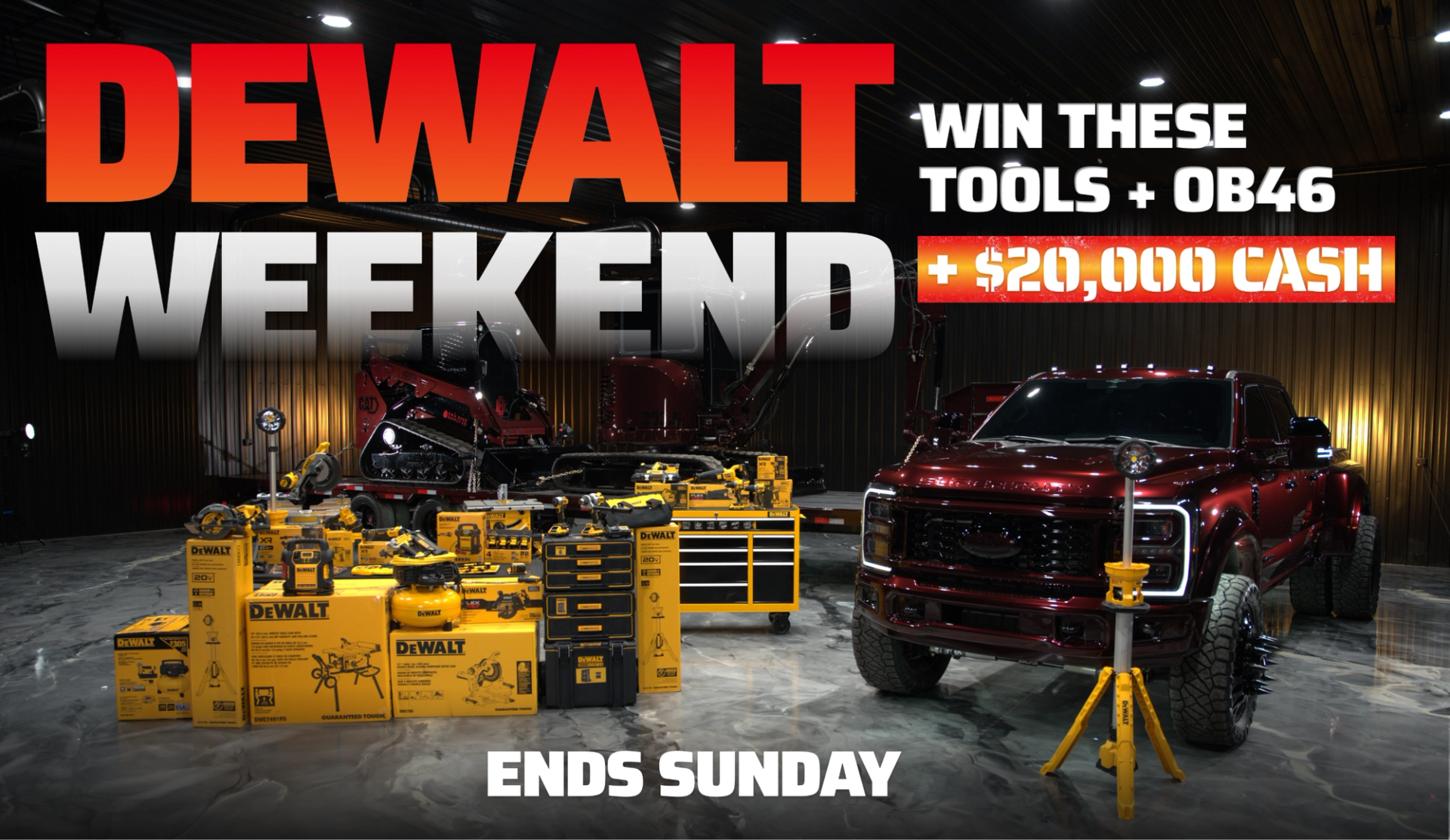 DEWALT WEEKEND | NBS Ford - Dual Machine + $20K CASH