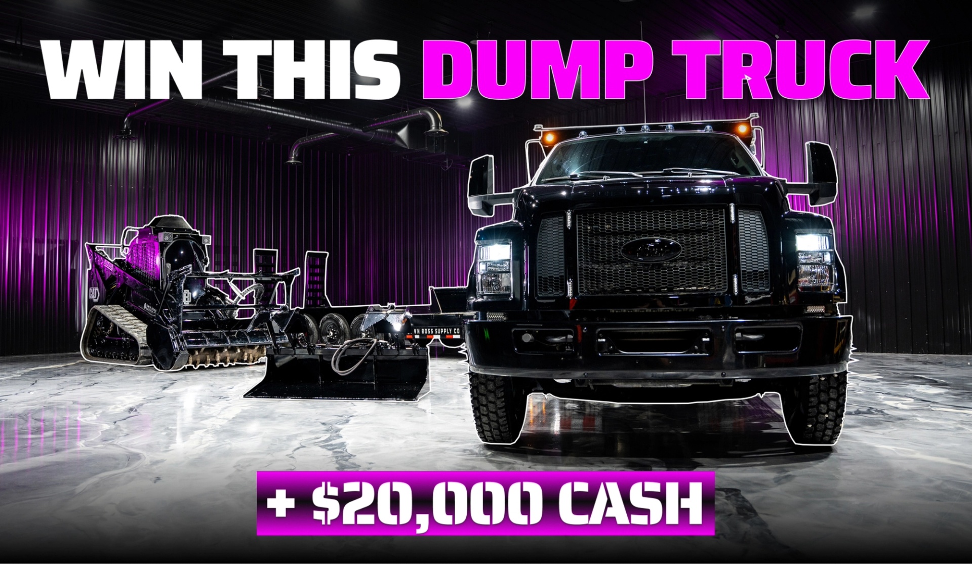 OB47 - F750 Dump Truck - Single Machine