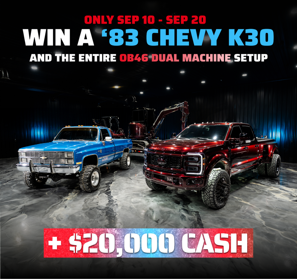 CHEVY K30 WEEKEND | NBS Ford - Dual Machine + $20K CASH